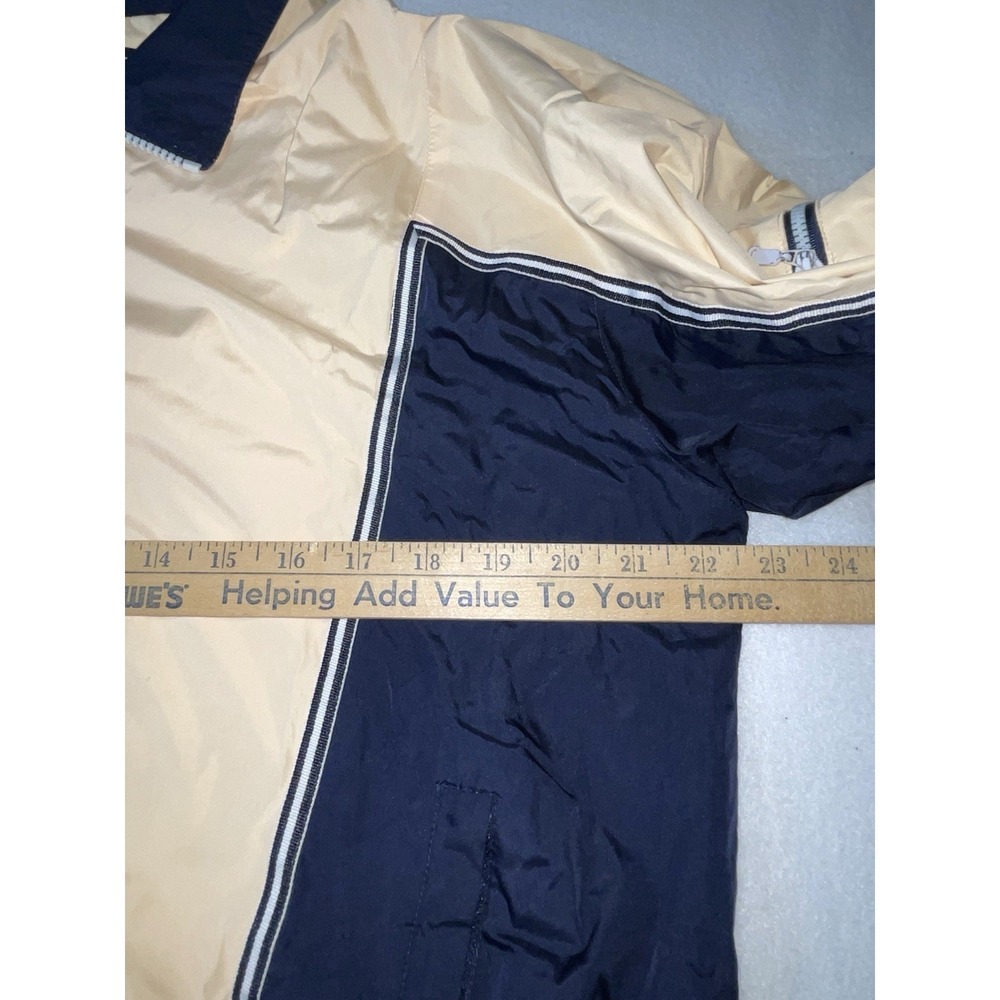 FUDA Sport Womens Jacket Blue Pastel Yellow Size Medium - Picture 9 of 11